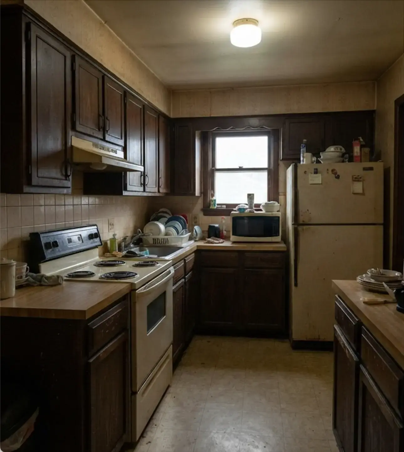 Kitchen remodel before in Pennsylvania